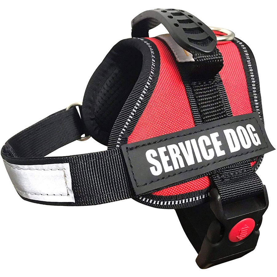 ALBCORP Reflective Padded Service Dog Vest