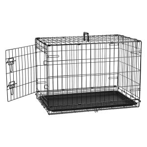 AmazonBasics Folding Metal Cat Cage