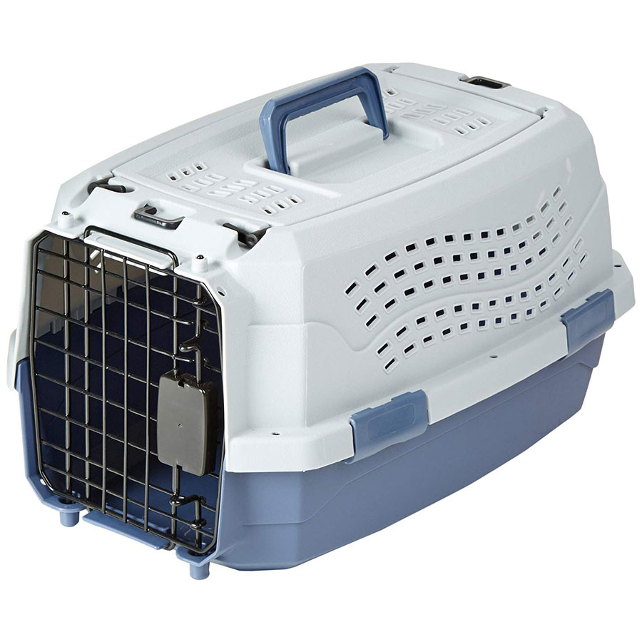 AmazonBasics Two-Door Top-Load Cat Cage