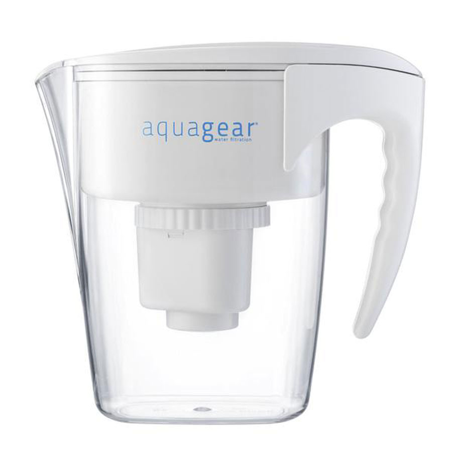 Aquagear 10 Cup Chromium-6 Water Filter Pitcher