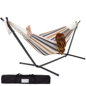 Best Choice Double Hammock With Steel Stand