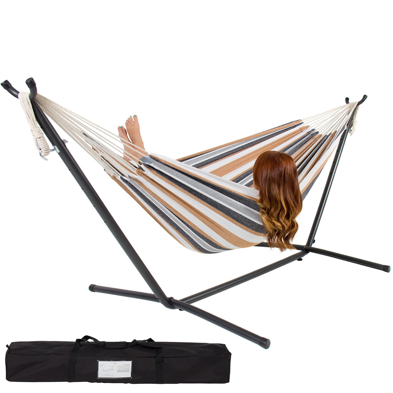 Best Choice Double Hammock With Steel Stand