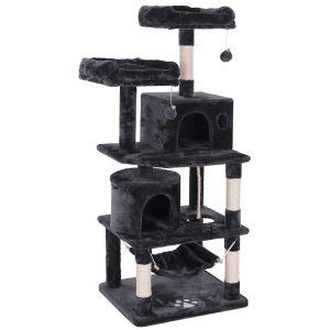 Bewishome 57-Inch Activity Tower Cat Tree