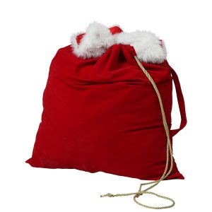 Fun Costumes Deluxe Santa Bag