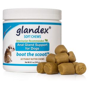 Glandex Anal Gland Soft Chew Treats Dog Laxative