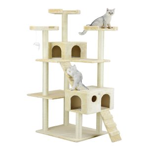 Go Pet Club 72-Inch Condo Play House Cat Tree