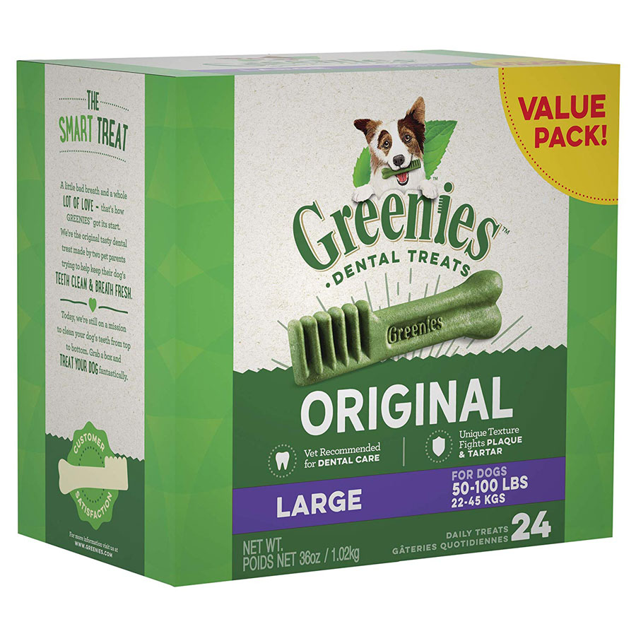 Greenies Original Dental Chews Dog Treats