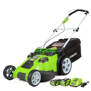 Greenworks 25302 40V Twin Force Cordless 20-Inch Electric Lawn Mower