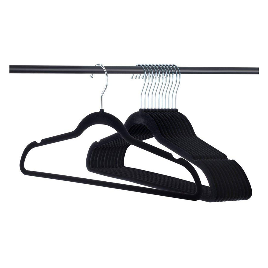 Home-it Premium Velvet Heavy-Duty Clothes Hangers