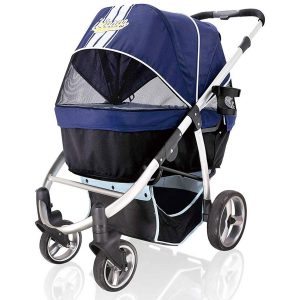 Ibiyaya Double Aluminum Frame Dog Stroller