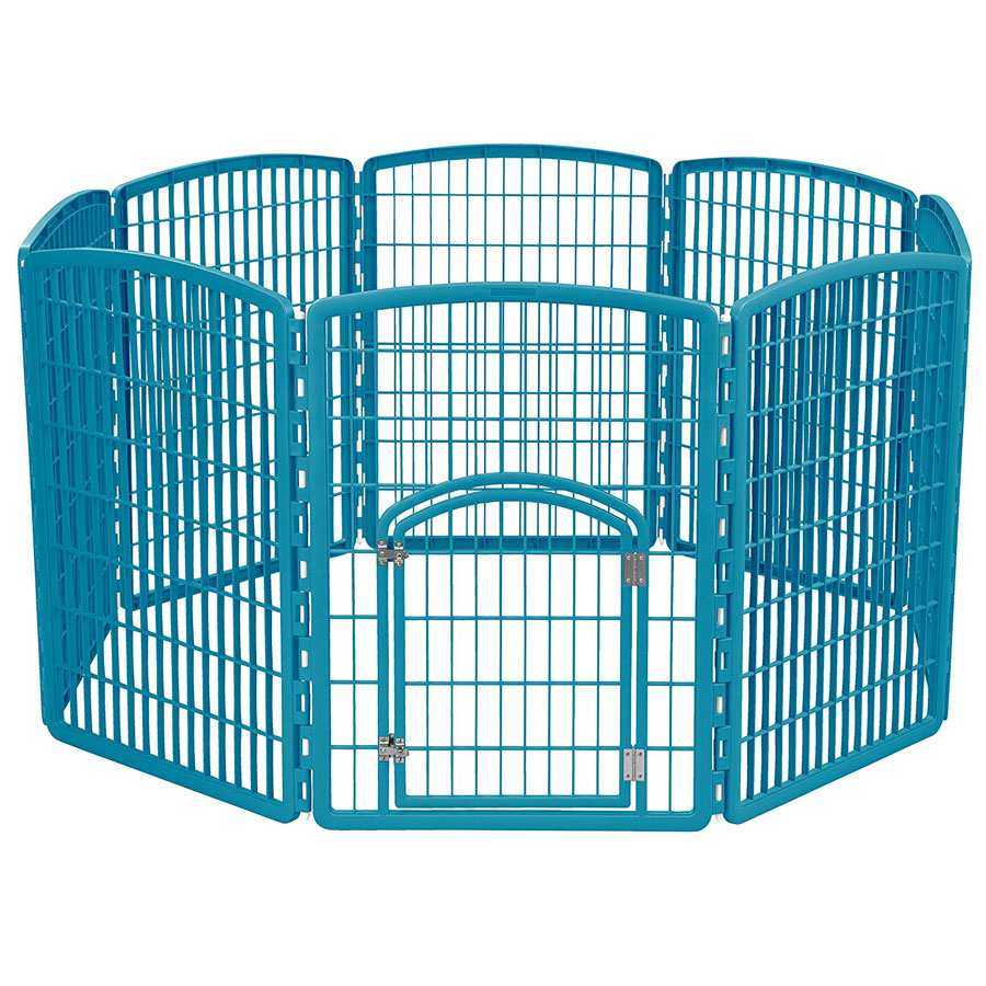 Iris 8-Panel Exercise Containment Dog Playpen