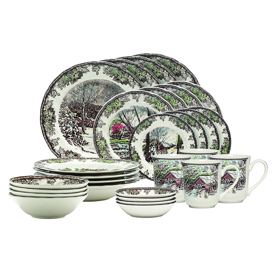 Johnson Brothers Friendly Village Christmas Dinnerware Set