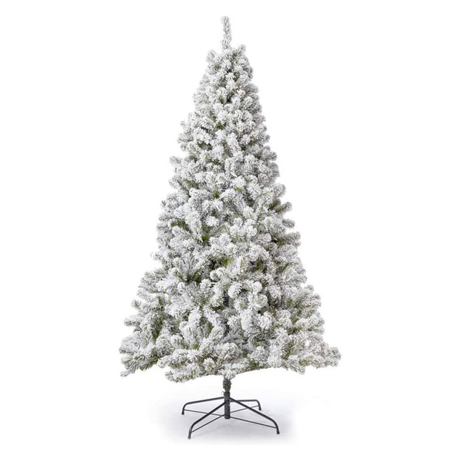 King of Christmas Prince Flock Unlit Christmas Tree