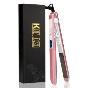 Kipozi Pro Titanium Ion Hair Straightener Flat Iron