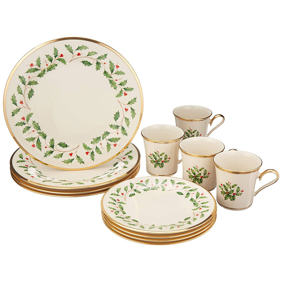 Lenox Holiday Christmas Dinnerware Set