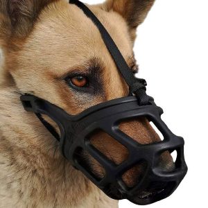 Mayerzon XS-to-XL Stop Chewing & Biting Dog Muzzle