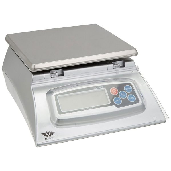 My Weigh KD8000 Silver Digital Baker Kitchen Scale