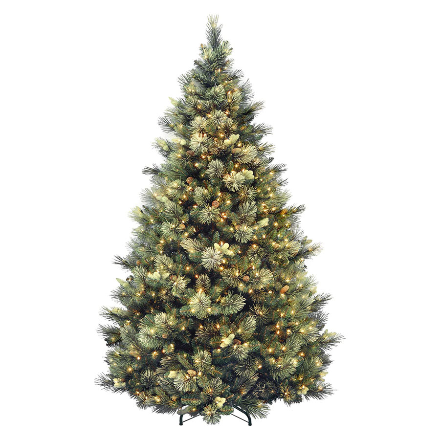 National Tree Carolina Pine Pre-lit Artificial Christmas Tree