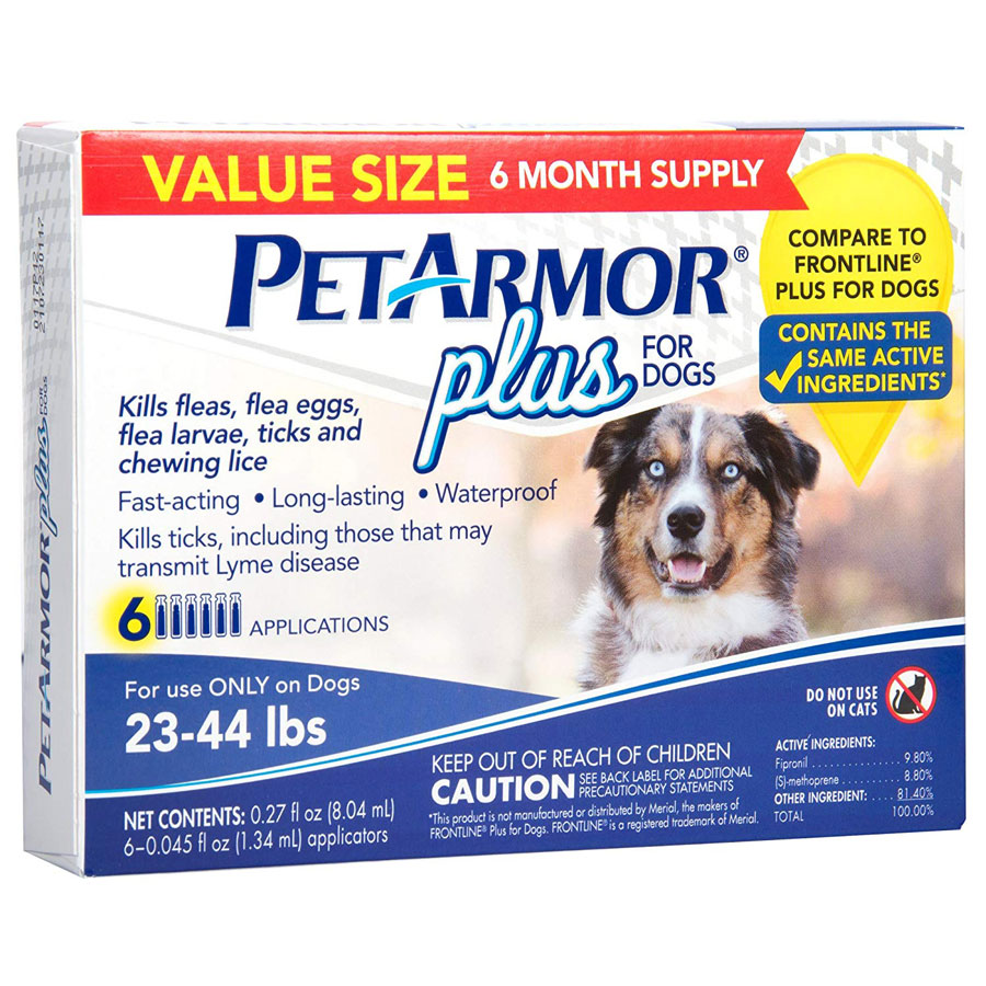 PetArmor Plus for Dogs Flea & Tick Squeeze-On