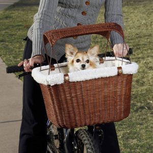 PetSafe Solvit Tagalong Wicker Dog Bike Carrier