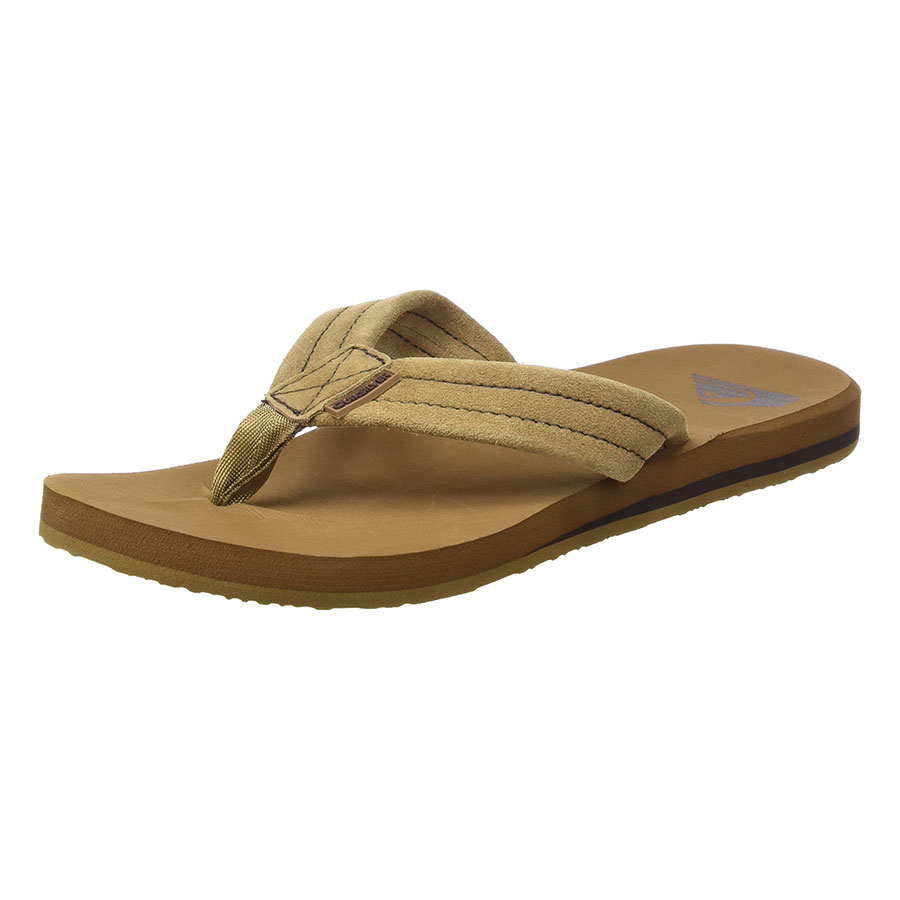 Quiksilver Carver Suede Flip Flops