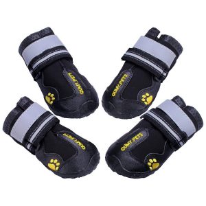 Qumy Reflective Waterproof Dog Boots