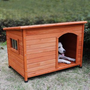 Rockever Weatherproof Insulated Wood Dog House