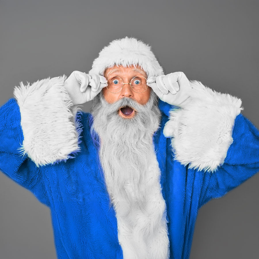 What Color Was Santa Claus Suit Originally?