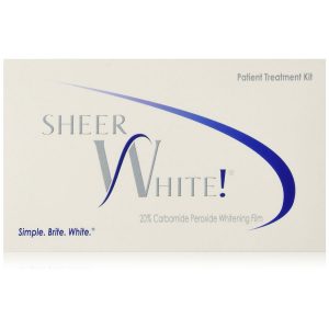 Sheer White! 20% Professional Whitening Strips