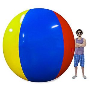 large white beach balls