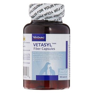 Virbac Vetasyl Fiber Capsules Dog Laxative