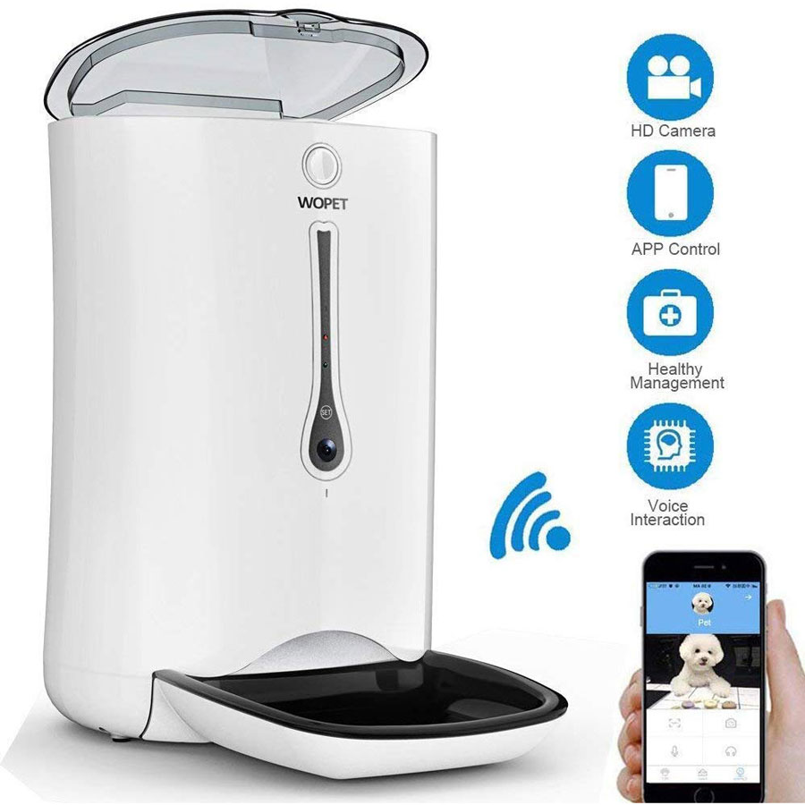 Wopet Wi-Fi SmartFeeder Automatic Dog Feeder