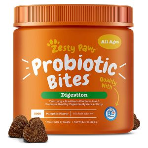 Zesty Paws Probiotic Natural Enzymes Dog Laxative